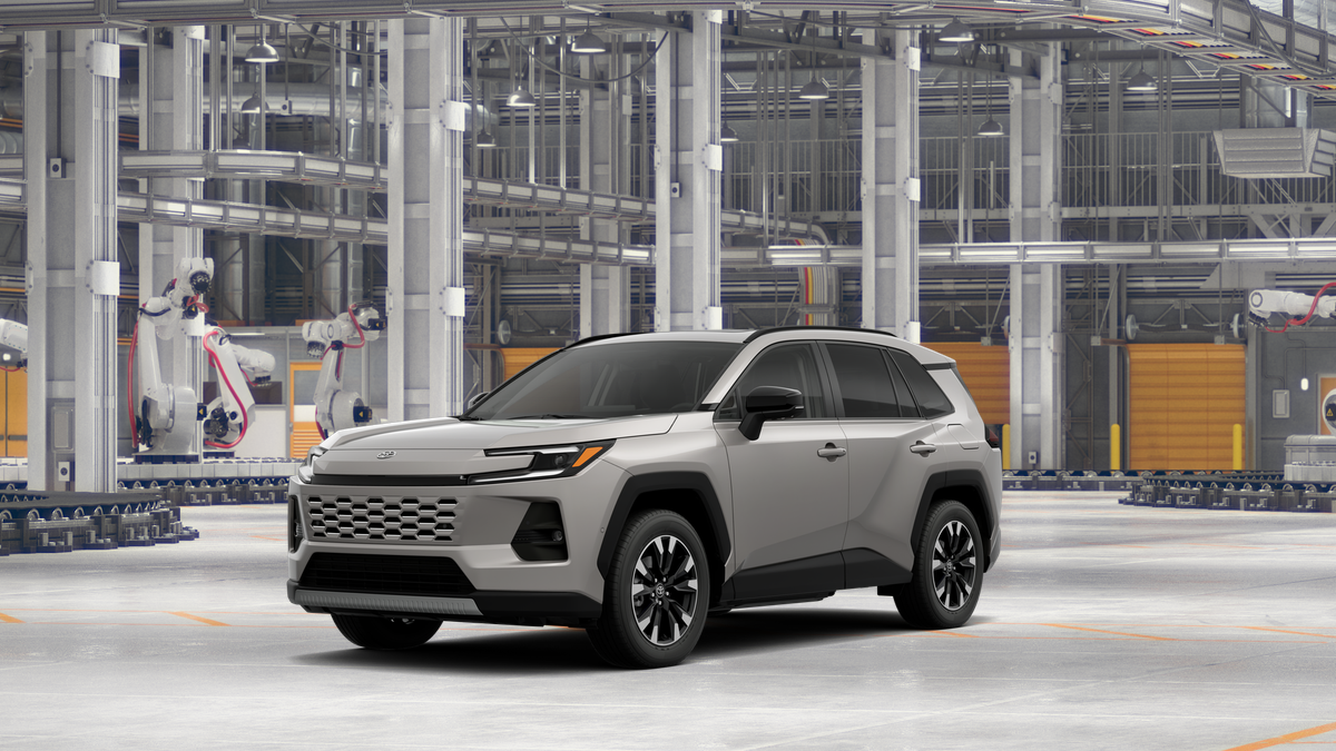 2026 Toyota RAV4 Limited in Meteor Shower — front three-quarter view