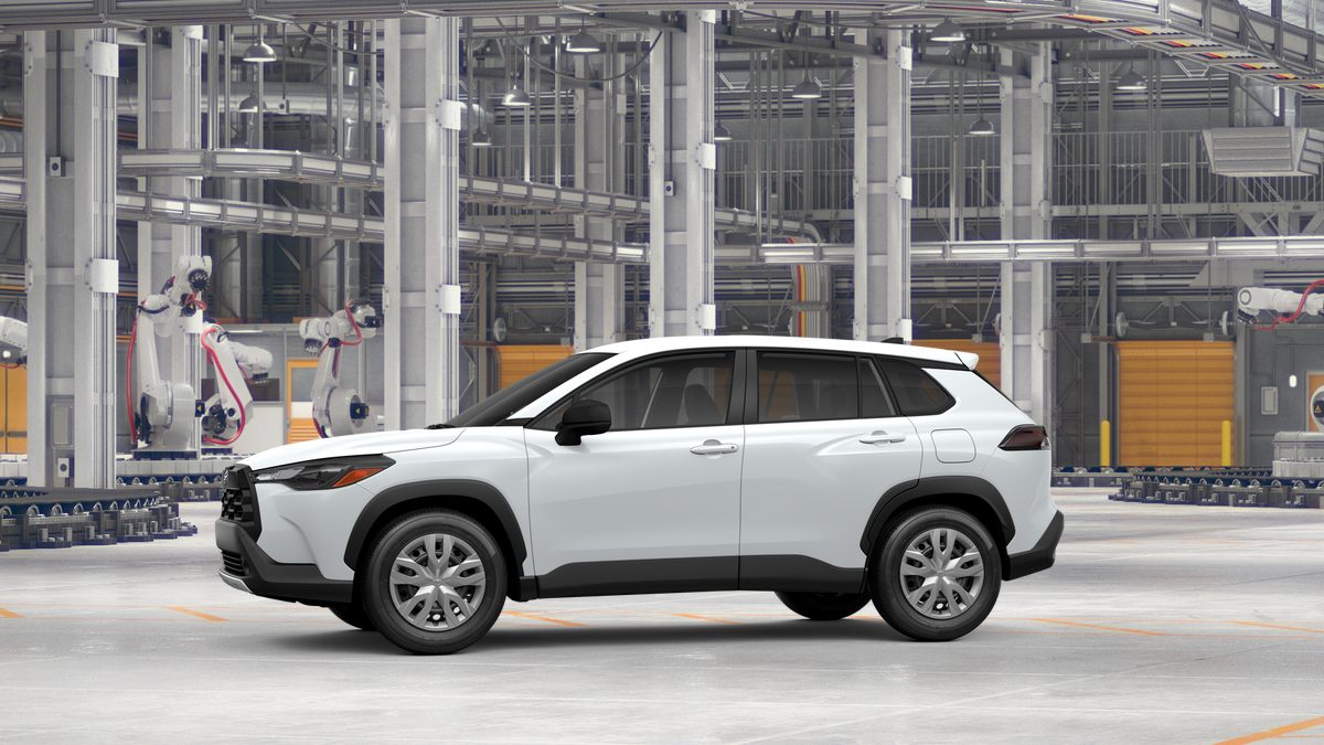 2026 Toyota Corolla Cross — rear three-quarter view