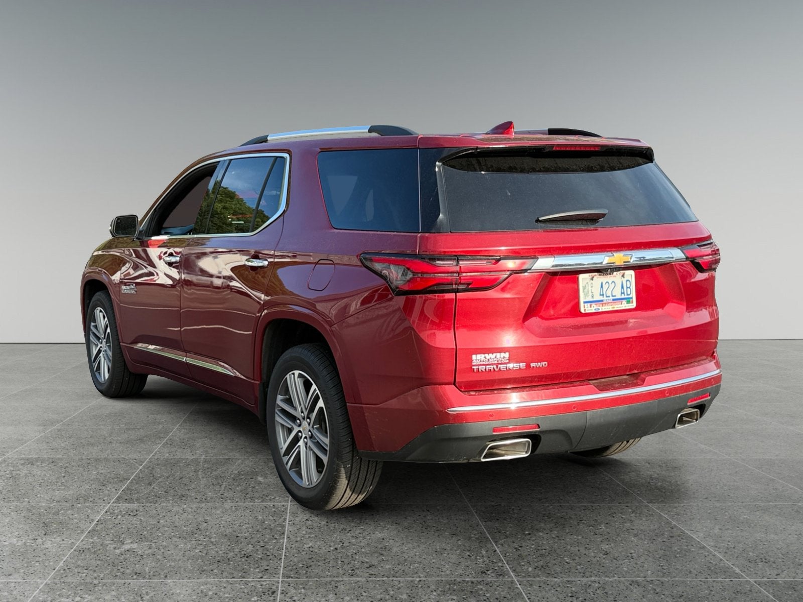 2023 Chevrolet Traverse — rear three-quarter view