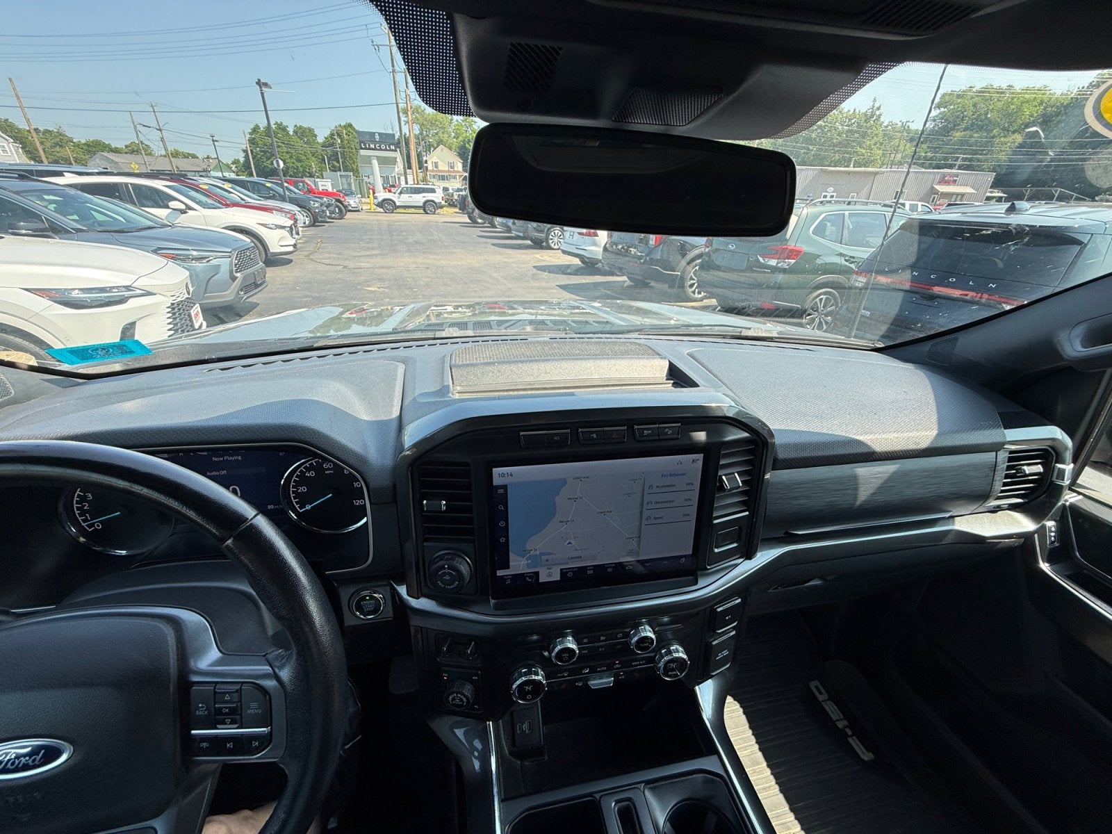 2021 Ford F-150 — side profile view