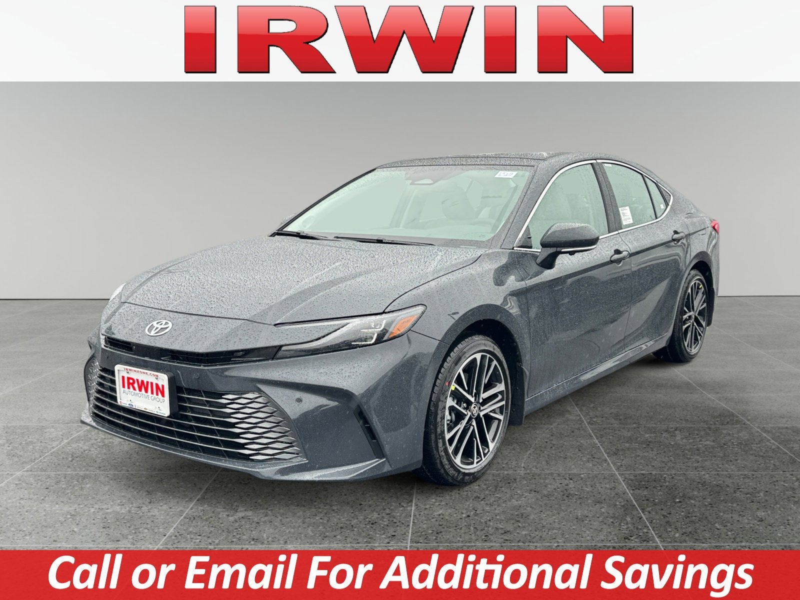2026 Toyota Camry XLE in Underground — front three-quarter view