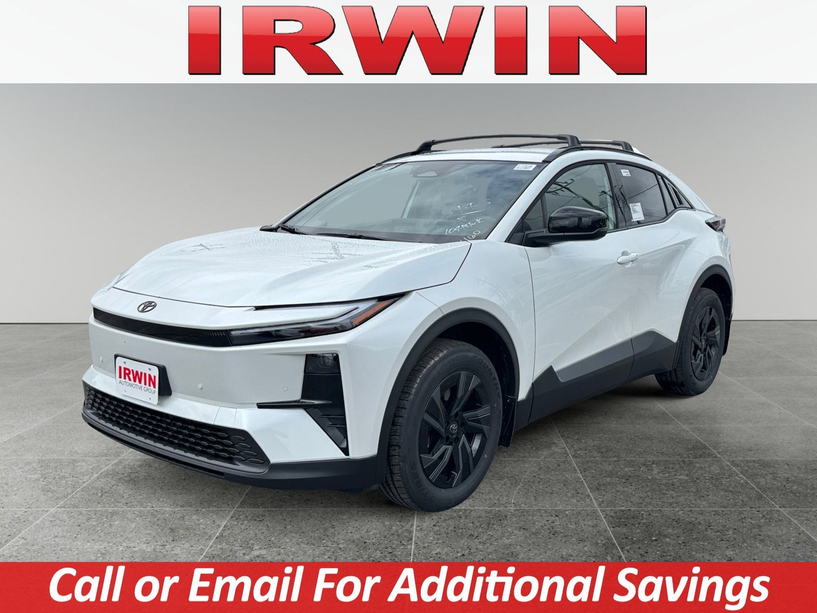 2026 Toyota C-HR SE in Wind Chill Pearl — front three-quarter view